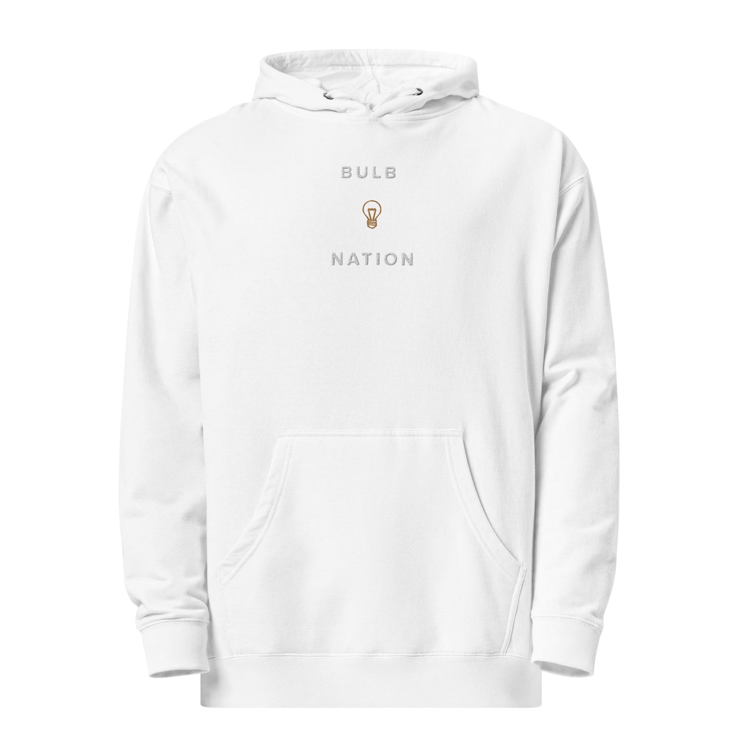 BULB Nation - Midweight Hoodie - Old Gold, by @haani.mj_313