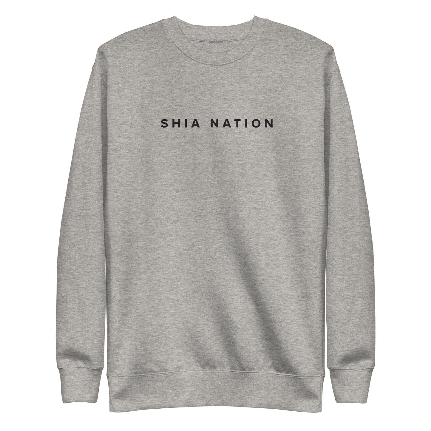 Shia Nation - Embroidered Sweatshirt (Light)