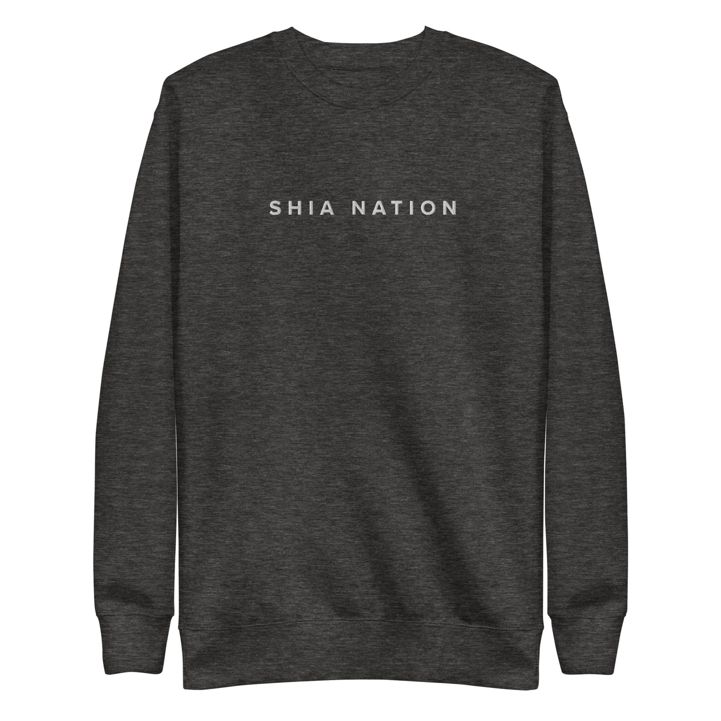 Shia Nation - Embroidered Sweatshirt (Dark)