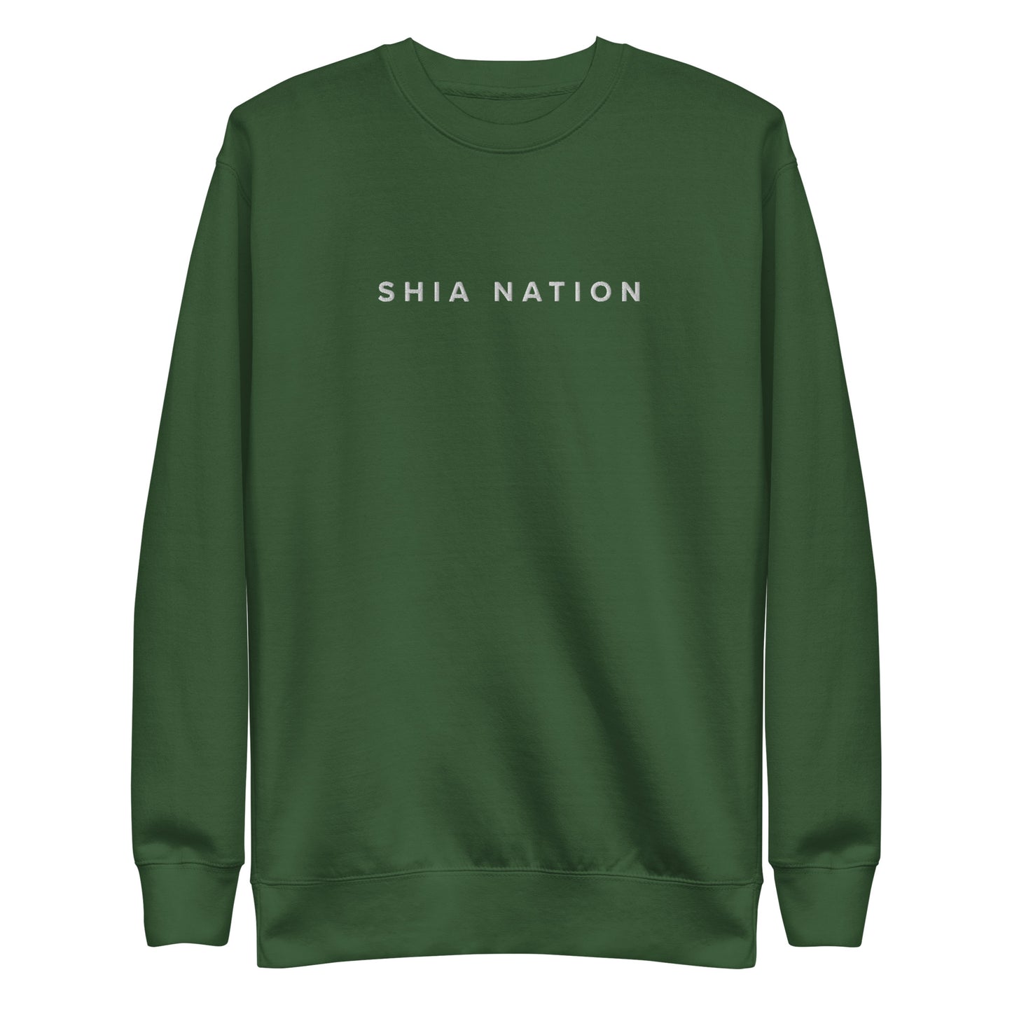 Shia Nation - Embroidered Sweatshirt (Dark)