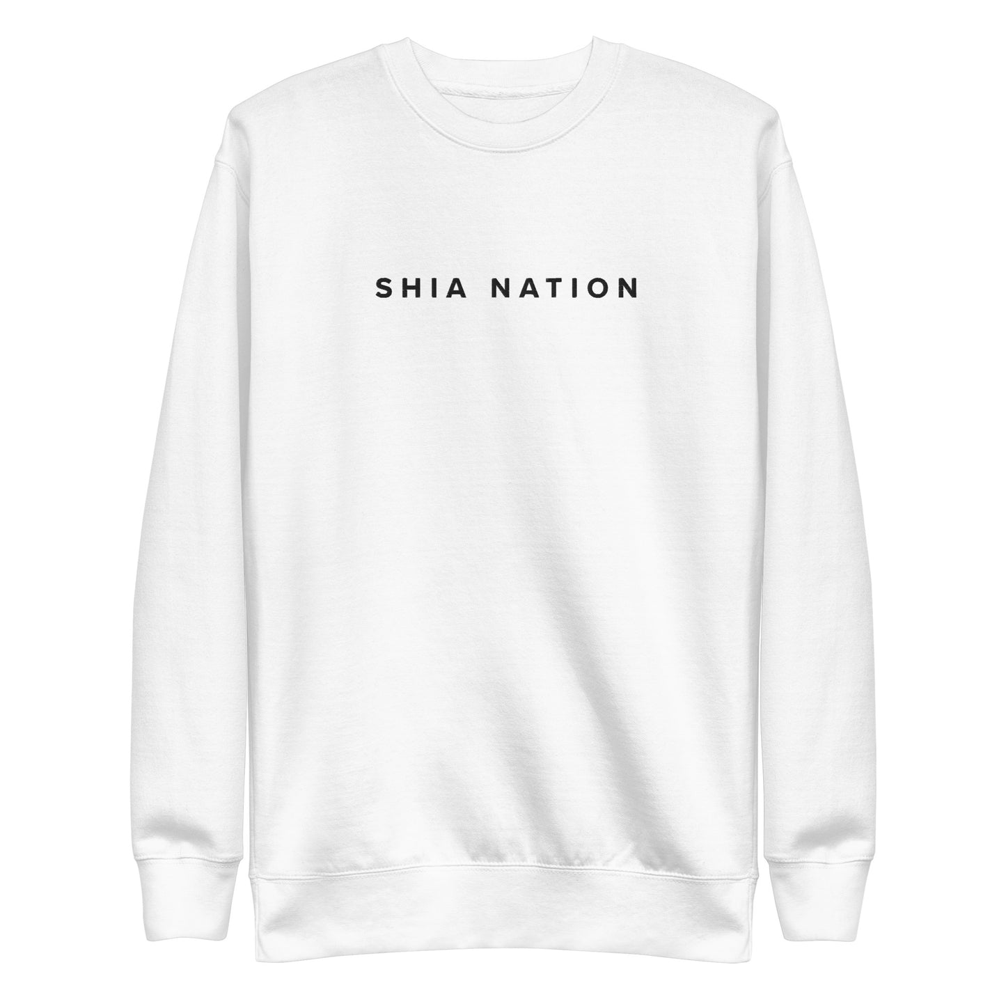 Shia Nation - Embroidered Sweatshirt (Light)